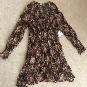 Black flowy tunic dress